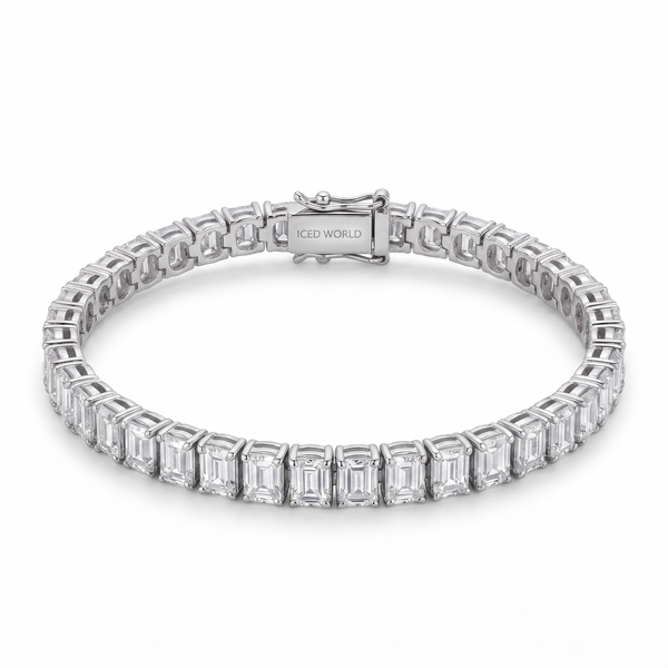 Baguette Tennis Bracelet (4mm)