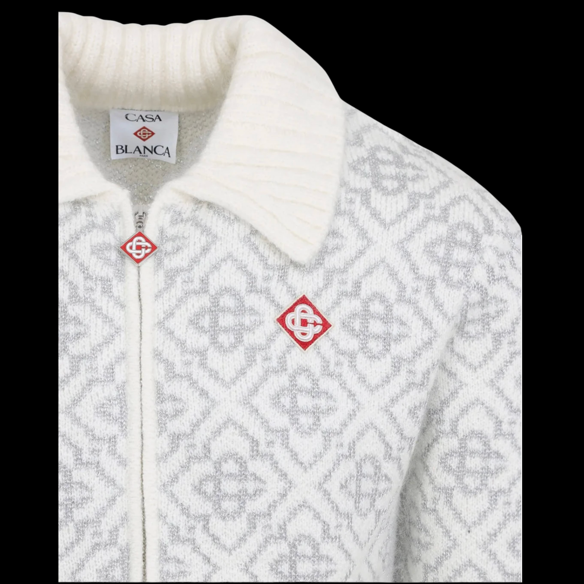 CASA GREY ZIPJACKET